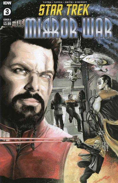 Star Trek: The Mirror War (IDW, 2021 series) #3 [Cover A – J. K. Woodward]