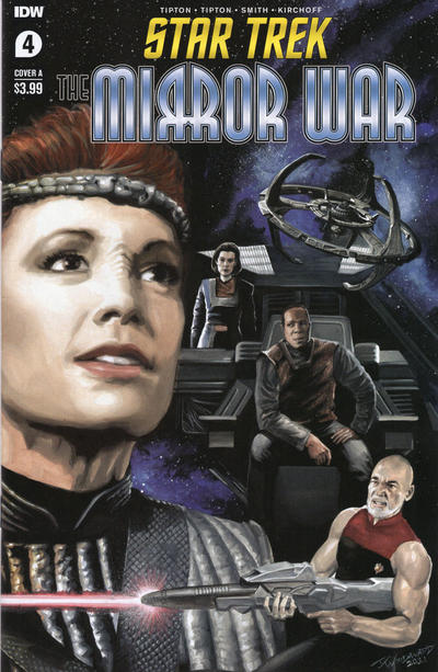 Star Trek: The Mirror War (IDW, 2021 series) #4 [Cover A – J. K. Woodward]
