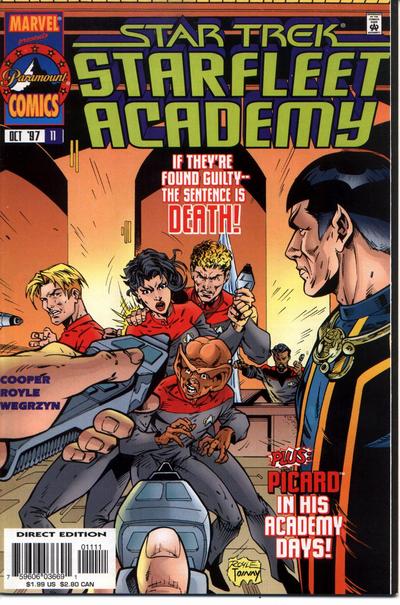 Star Trek: Starfleet Academy (Marvel, 1996 series) #11 [Direct Edition]