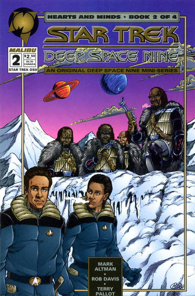 Star Trek: Deep Space Nine Hearts and Minds (Malibu, 1994 series) #2