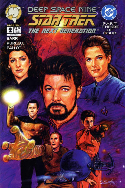 Star Trek: Deep Space Nine / Star Trek: The Next Generation (Malibu, 1994 series) #2