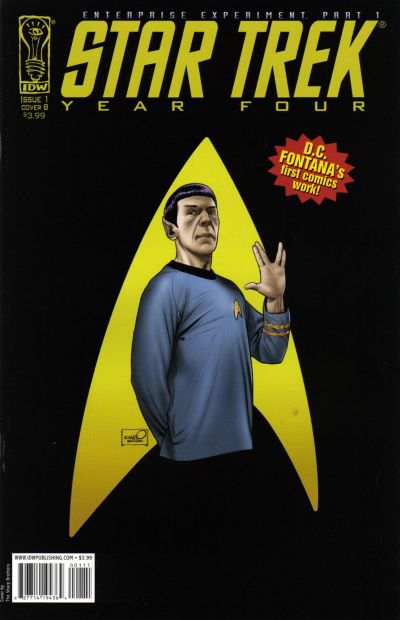 Star Trek Year Four: Enterprise Experiment (2008 series) #1 [Cover B by the Sharp Brothers]