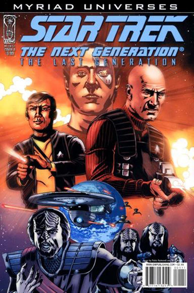 Star Trek: The Next Generation: The Last Generation (IDW, 2008 series) #1 [Cover A]