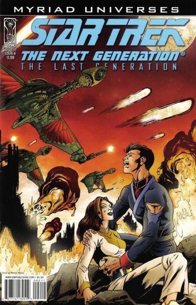 Star Trek: The Next Generation: The Last Generation (2008 series) #2 [Cover B Robert Atkins]