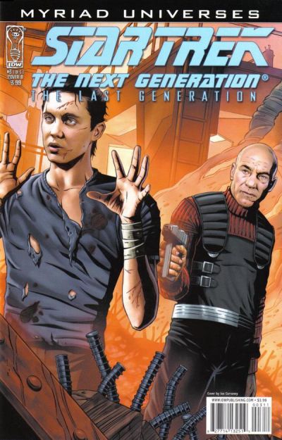 Star Trek: The Next Generation: The Last Generation (2008 series) #3 [Cover B Joe Corroney]
