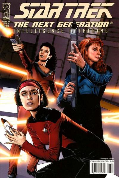 Star Trek: The Next Generation: Intelligence Gathering (2008 series) #4 [Cover B]