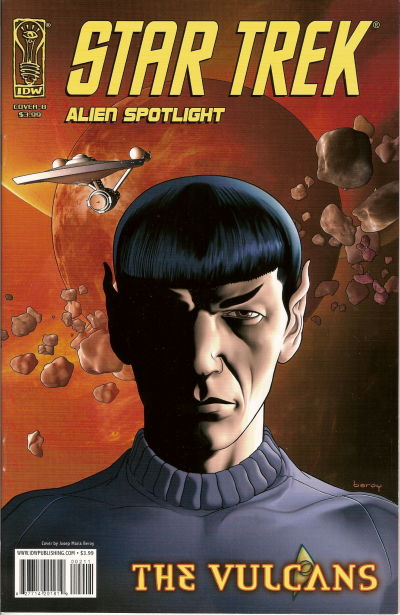 Star Trek: Alien Spotlight: The Vulcans (2007 series)  [Cover B]