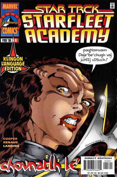 Star Trek: Starfleet Academy (Marvel, 1996 series) #18 [Klingon]
