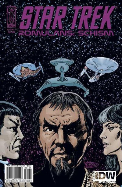 Star Trek Romulans: Schism (IDW, 2009 series) #1