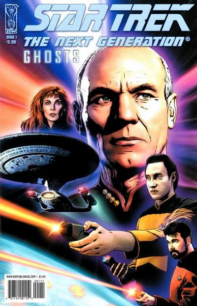 Star Trek: The Next Generation: Ghosts (IDW, 2009 series) #1