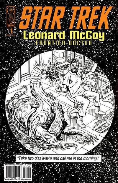Star Trek: Leonard McCoy, Frontier Doctor (2010 series) #1 [Cover RI]