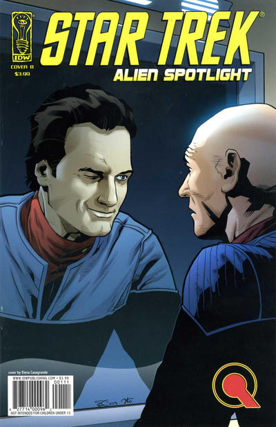 Star Trek: Alien Spotlight: Q (2009 series)  [Cover B]