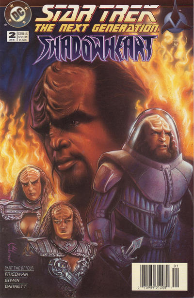 Star Trek: The Next Generation — Shadowheart (1994 series) #2 [Newsstand]