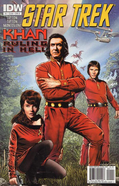 Star Trek: Khan Ruling in Hell (2010 series) #1 [Cover B]