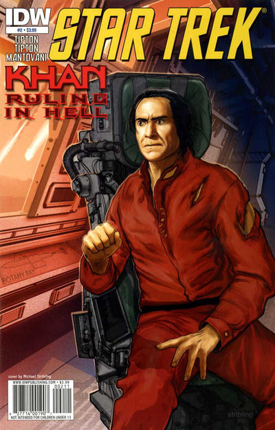 Star Trek: Khan Ruling in Hell (IDW, 2010 series) #2 [Regular Cover]