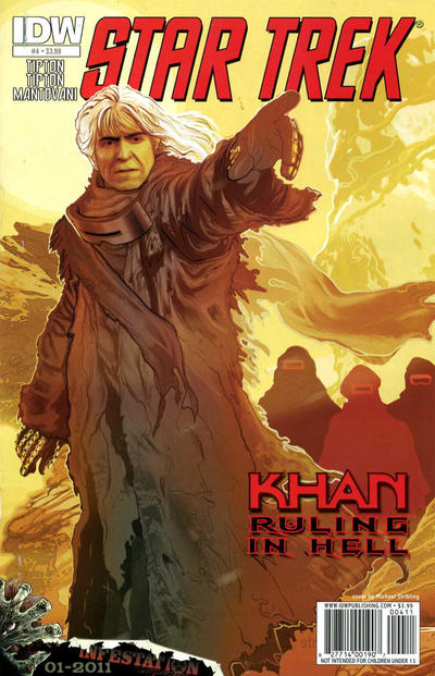 Star Trek: Khan Ruling in Hell (IDW, 2010 series) #4 [Regular Cover]