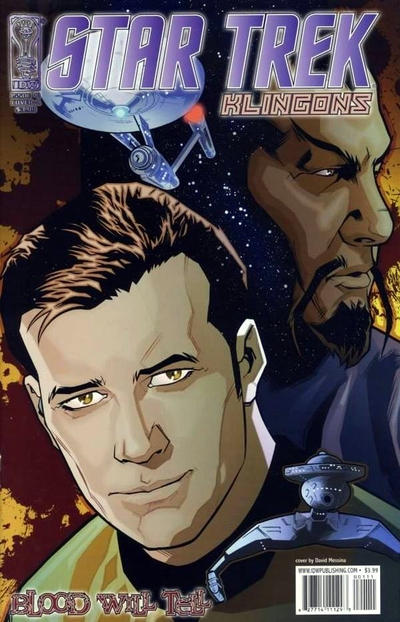 Star Trek: Klingons: Blood Will Tell (IDW, 2007 series) #1 [Cover A – David Messina]