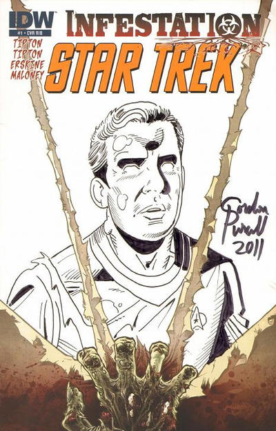 Star Trek: Infestation (2011 series) #1 [Cover RI B]