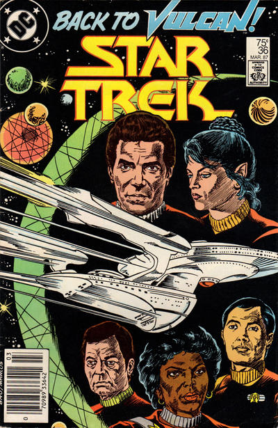 Star Trek (1984 series) #36 [Newsstand]