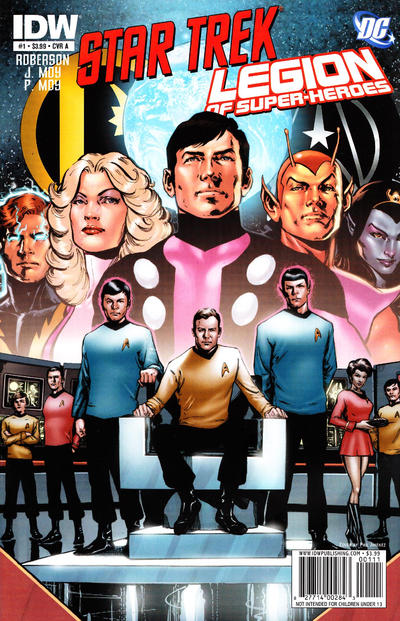 Star Trek / Legion of Super-Heroes (IDW, 2011 series) #1 [Cover A]