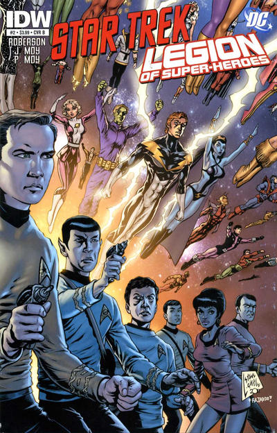 Star Trek / Legion of Super-Heroes (2011 series) #2 [Cover B]