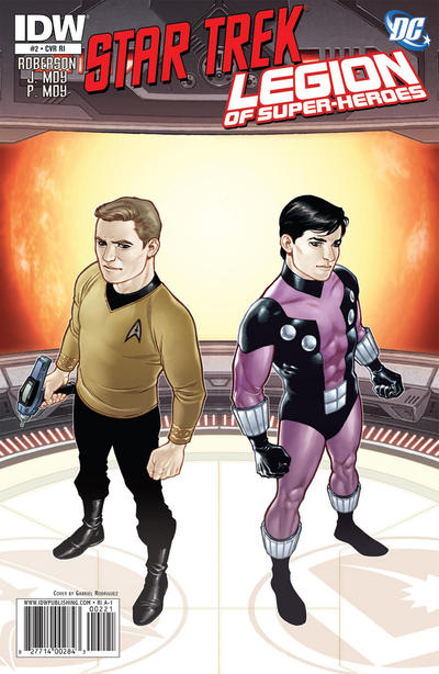 Star Trek / Legion of Super-Heroes (2011 series) #2 [Cover RI]