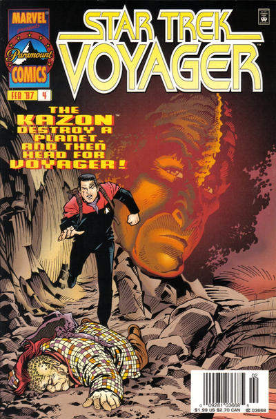 Star Trek: Voyager (1996 series) #4 [Newsstand]