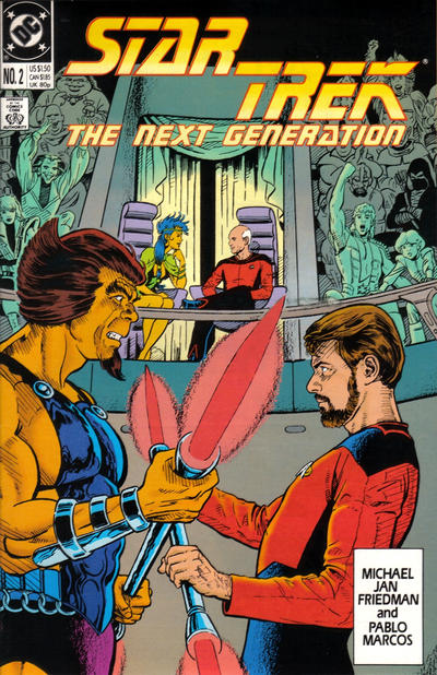 Star Trek: The Next Generation (DC, 1989 series) #2 [Direct]