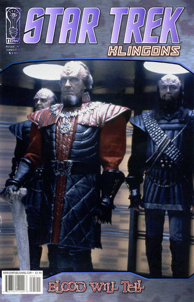 Star Trek: Klingons: Blood Will Tell (2007 series) #5 [Cover B – Photo]