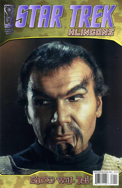 Star Trek: Klingons: Blood Will Tell (2007 series) #1 [Cover B – Photo]