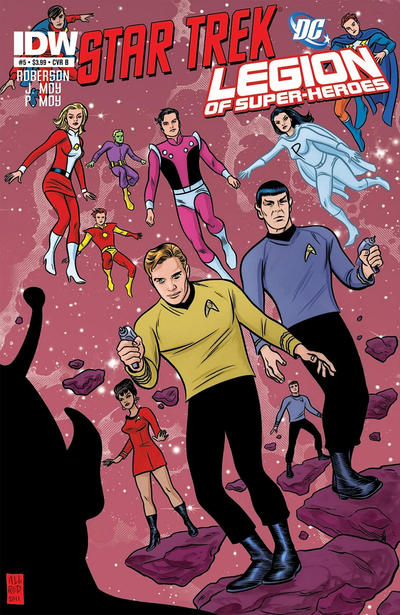 Star Trek / Legion of Super-Heroes (2011 series) #5 [Cover B]