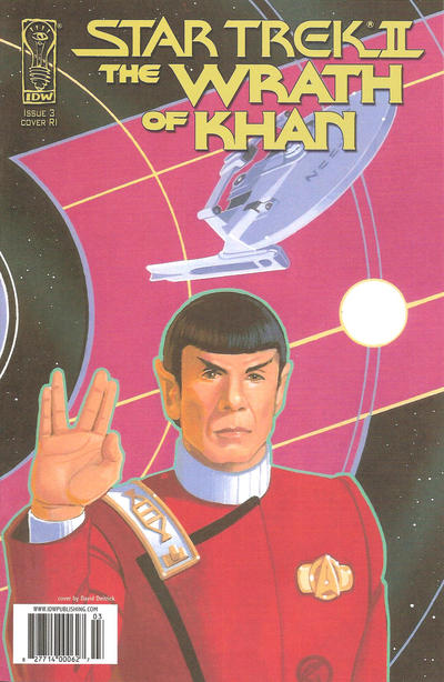 Star Trek: The Wrath of Khan (2009 series) #3 [Cover RI]