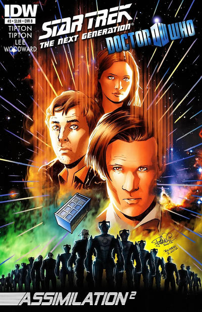 Star Trek: The Next Generation / Doctor Who: Assimilation² (2012 series) #3 [Cover B – Elena Casagrande]