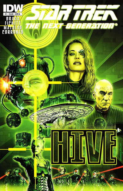 Star Trek TNG: Hive (IDW, 2012 series) #1 [Cover A – Joe Corroney]