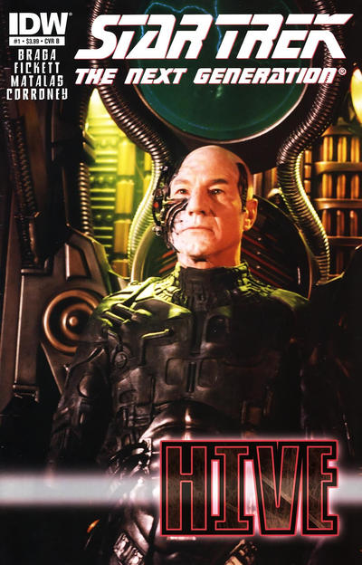 Star Trek TNG: Hive (2012 series) #1 [Cover B – Photo Cover]