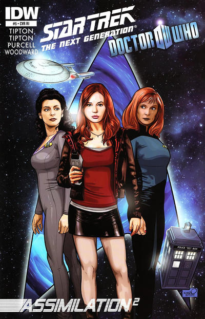 Star Trek: The Next Generation / Doctor Who: Assimilation² (2012 series) #5 [The Sharp Brothers Retailer Incentive Cover]
