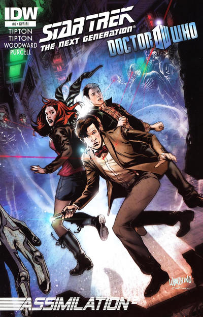 Star Trek: The Next Generation / Doctor Who: Assimilation² (2012 series) #6 [Emanuela Lupacchino Retailer Incentive Cover]
