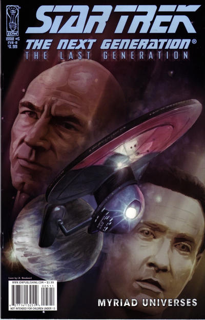 Star Trek: The Next Generation: The Last Generation (2008 series) #5 [Cover B]