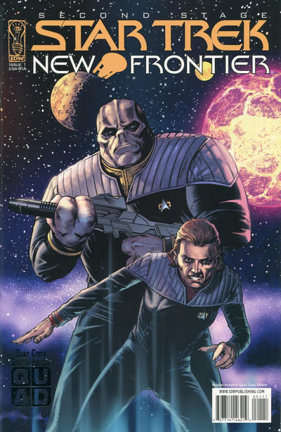 Star Trek: New Frontier (2008 series) #1 [Retailer Incentive Variant Cover A – Quad Cover 1]