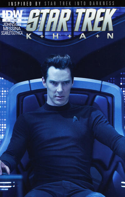 Star Trek: Khan (2013 series) #5 [Cover B Variant Photo Subscription Cover]