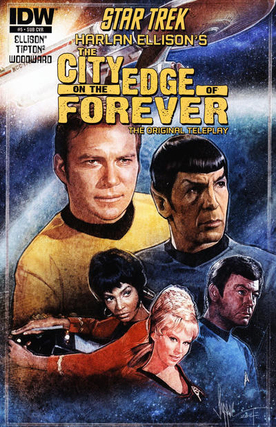 Star Trek: Harlan Ellison’s Original The City on the Edge of Forever Teleplay (2014 series) #5 [Subscription Cover]