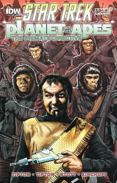 Star Trek / Planet of the Apes: The Primate Directive (2014 series) #2 [Subscription Cover]