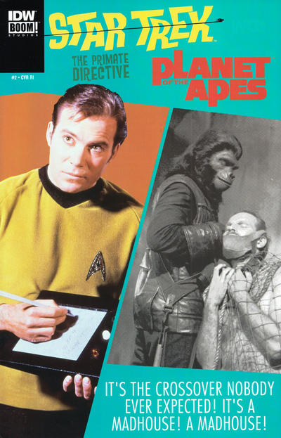 Star Trek / Planet of the Apes: The Primate Directive (2014 series) #2 [Retailer Incentive Cover]