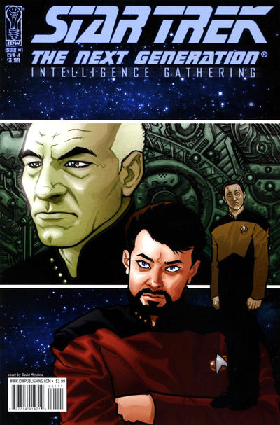 Star Trek: The Next Generation: Intelligence Gathering (IDW, 2008 series) #1 [Cover A]
