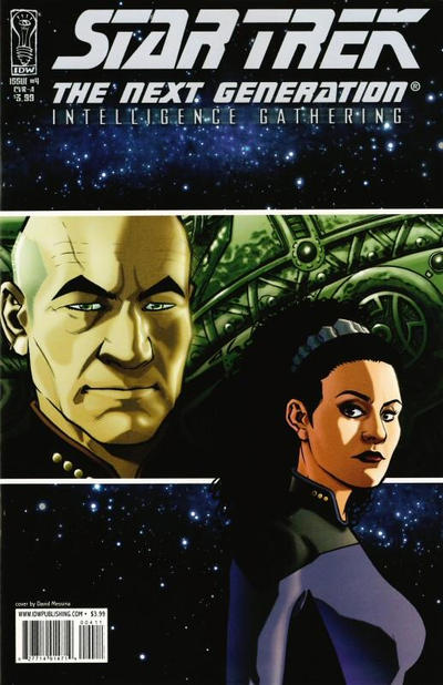 Star Trek: The Next Generation: Intelligence Gathering (IDW, 2008 series) #4 [Cover A]