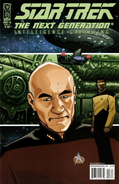 Star Trek: The Next Generation: Intelligence Gathering (IDW, 2008 series) #3 [Cover A]
