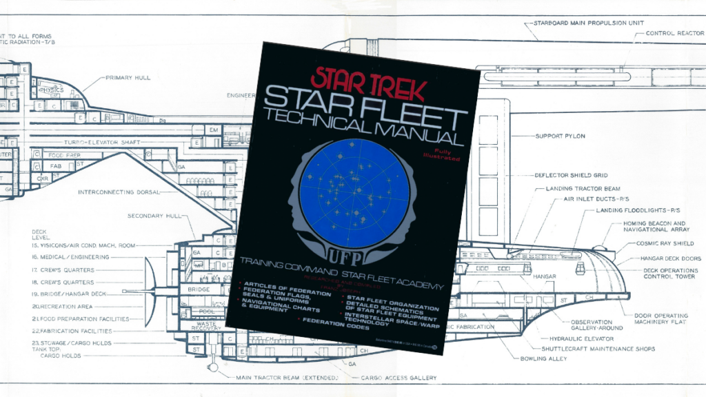 franz joseph technical manual 1024x576 Today in Star Trek history: Technical artist Franz Joseph is born