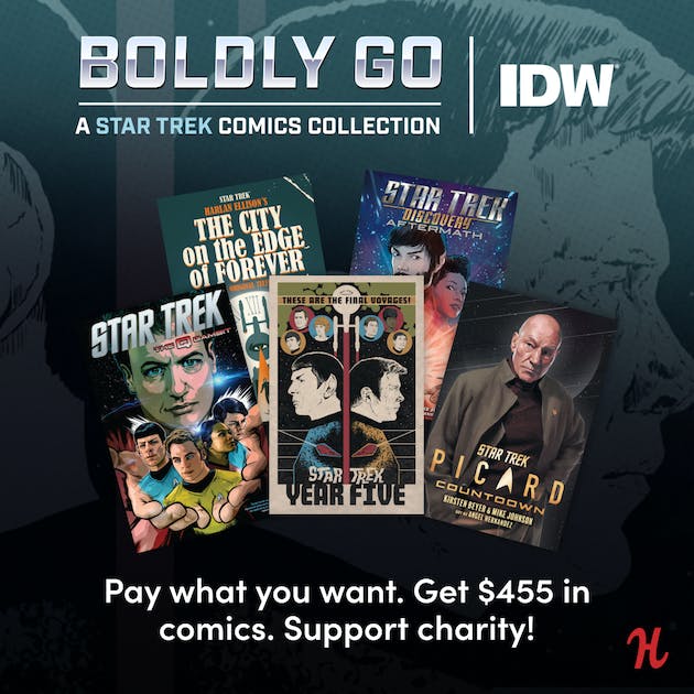 63a633c0212280edcf9e850bda76149057e67fa4 Humble Comics Bundle: Boldly Go: A Star Trek Comics Collection by IDW
