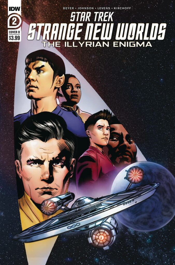 STL251401 675x1024 New Star Trek Book: Star Trek: Strange New Worlds: The Illyrian Enigma #2