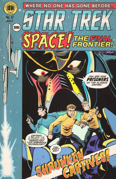 Star Trek (2011 series) #47 [EC Comics Tribute (Subscription) Cover]